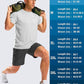 G Gradual Men's Workout Shirts Quick Dry Athletic Running T-Shirts Lightweight Moisture Wicking Short Sleeve Sports Gym Tops