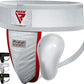 RDX Groin Protector Cup Men, Boxing Kickboxing MMA Muay Thai Sparring Groin Guard, Ventilated Adjustable,Karate Fighting Training, Underwear Jiu Jitsu BJJ Protection, Boys Youth
