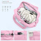 Gym Bag for Women, Travel Duffle Bags with Wet Pocket, Lightweight Carry on Bag Overnight Weekender Duffel Bag, Water Resistant (Bright Pink)