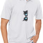 MAGCOMSEN Men's Polo Shirts 3 Buttons Casual Work T Shirts Quick Dry Short Sleeve Golf Shirt Pique Jersey Outdoor Performance