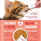 Catit Creamy Lickable Cat Treat, Healthy Cat Treat, Salmon, 30 Pack