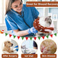 Cat Cone Collar Soft, Cat Recovery Collar for Wound Healing Cute Cat Adjustable Cat Cones to Stop Licking Comfortable Lightweight Neck Elizabethan Collars for Cats Purple