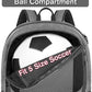 YOREPEK Soccer Backpack,Soccer Bag with Ball Holder, Water resistant Sport Equipment Bags Fit Basketball Volleyball Football