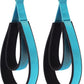 TOBWOLF Pilates Straps - Double Loop D-Ring Straps for Reformer, Padded, Home Gym Workout