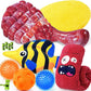 KIPRITII 12-Pack Large Dog Chew Toys for Aggressive Chewers - Includes Indestructible Chew Bone, Interactive Tug Toys, Squeaky Toys, Great for Medium & Large Breeds Dog