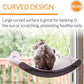 K&H Pet Products EZ Mount Window Cat Scratcher Kitty Sill Cradle REFILL ONLY (frame not included) Cardboard 11 X 20 X 2 Inches