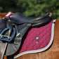 Close Contact Non-Slip Design Horse Riding Pad Moisture-Wicking Shock Absorbing English Saddle Pad for Horses