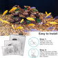 16 Pack Small Aquarium Filter Cartridges Compatible with Aqueon Replacement Filter Cartridges Compatible with Aqueon QuietFlow E Internal Power Filter Size 10 and Minibow Aquarium Filters Size 1/2.5/5