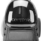 Cat Backpack Carrier, Breathable Cat Carrier Large Space Bubble Pet Backpack for Kitty Small Dog up to 12lbs, Transparent & Foldable Pet Carrier for Travel Hiking