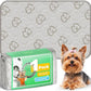 FXW Washable Pee Pads for Dogs, Puppy Pads with Super Absorbent, Specifically Designed for 18inch Cages, 17" × 11" Rectangle, Khaki, 1 Pack