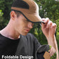 GADIEMKENSD Mens Folding Outdoor Hat Long Brim UPF 50+ Sun Protection