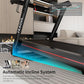 Yesoul Walking Pad Treadmill with 10% Auto Incline, Under Desk Treadmill for Home Walking, Hiking & Running, 300lbs Capacity, Smart App Scenic Routes & Live Classes, Remote & LED Display