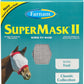Farnam SuperMask II Fly Mask Without Ears for Foals, Full Face Coverage and Eye Protection from Insect Pests, Structured Classic Styling Mesh with Plush Trim, Foal Size