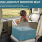 Petsfit Dog/Cat Booster Seat with Pockets, small dog car seat for Cars, Trucks and SUVs (Small, Dark Brown)