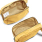ODODOS Unisex Mini Belt Bag with Adjustable Strap Small Fanny Pack for Workout Running Traveling Hiking, Buff Yellow