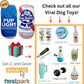 Pup Light and Pups Blue Rubbin - Parody Beer Dog Toys - Funny Plush Squeaky and Crinkle Dog Toys Dog Gifts for Dog Birthday (2 Pack) (Mix)