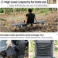 ONETIGRIS SUPRANUBIS Camping Cot, Height Adjustable with Cot Leg Extenders, Strong Support 330lbs, Lightweight Comfortable Folding Bed for Camping, Hiking, Travel, Truck, Beach, Office Nap