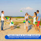 Ayeboovi Toss and Catch Ball Set Outdoor Yard Beach Pool Toys Games for Kids Family Sports 8 Paddles 4 Balls for Toddlers Boys Girls Ages 3-12 Boys Girls Birthday Gift