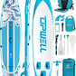 UPWELL 11’6”/11'2”/11'/10'8”/10'6”/10'2” Inflatable Stand Up Paddle Board with sup Accessories Including Backpack, Repairing Kits, Non-Slip Deck, Leash, 3 Fins, Paddle and Hand Pump