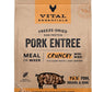 Vital Essentials Freeze-Dried Raw Pork Meal or Mixer Cat Food Crunchy Nibs, 12 oz