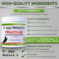 Trulysine L-Lysine for Cats Immune Support Oral Powder 4oz/100g - Cats & Kittens of All Age, Sneezing, Runny Nose Squinting, Watery Eyes - Fish & Poultry Flavor (U.S.A)(100 Grams ( 500mg / Scoop))