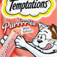 Temptations Creamy Puree Squeezable Lickable Wet Cat Treats with Salmon, 0.42 oz. Tubes, 16 Count