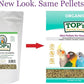 TOP's Parrot Food Mini Pellets Bird Food for Budgies, Cockatiels, Parrotlets, Lovebirds, Parakeets - Non-GMO, Peanut Soy & Corn Free, USDA Organic Certified - 4LBS