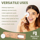 Cotton Round Pads for Face 100 Pack - 3 Layer Eye Makeup and Nail Polish Remover - Lint Free Cleansing Circle Pad for Facial Exfoliating, Toner - Travel Size Skin Care Rounds