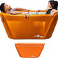 Big Tex Endurance Cold Plunge 155 Gallon Ice Bath Tub Chiller Compatible Connections Inflatable, Durable, Portable, Insulated Design
