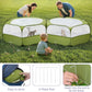 Pawaboo Extra Large 2-in-1 Small Animals Playpen, 2 Detachable Pet Cage Tent with Zipper Splicing, Portable Outdoor Yard Fence with 3 Metal Rod for Chick/Kitten/Puppy/Guinea Pig/Rabbits/Chinchillas