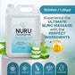 Nuru Massage Gel (1.32 gal) | Water-Based | Paraben & Glycerine Free | Formulated with Natural Seaweed, Green Tea, Liquorice Extract, Vitamin B5, & Organic Aloe Vera