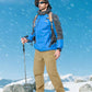 MAGCOMSEN Snow Pants for Men Water Resistant Fleece Lined 5 Zipper Pockets Winter Snowboard Hiking Insulated Ski Pants