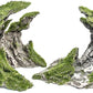 Novelsite Fish Tank Accessories, Aquarium Decorations, Scenery, Rock Ornaments - Create Aquatic Beauty with Premium Aquarium Decorations,8.5" W x 4.5" H x 3.2" D