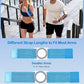 TOPGO Magnetic Running Phone Holder for iPhone, HD Mirror & Extendable Anti-Drop Rope for Gym/Yoga, 360° Rotatable Wrist Phone Holder, Fits iPhone 16 Pro & Android (Blue, 2 Straps)