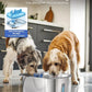 Dog Water Fountain for Large Dogs - 3 Gallon Stainless Steel Dog Water Bowl Dispenser with 4 Filters, Automatic Big Extra Large Capacity Pet Water Fountain, Easy Clean with Quiet Pump