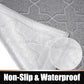 Yimobra Cat Litter Mat, 47"x36" Litter Box Mat with Litter Lock Mesh, Soft Cat Litter Mat Litter Trapping Mat, Easy to Clean, Non-Slip, Water Resistant, Litter Free Floors, Grey