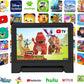 Tablet for Kids Age 3-12 10.1 inch Android 14 6000mAh 8GB RAM+64GB ROM(Expandable to 1TB Kids Tablet WiFi6 Google Kids Space Parental Control 1280 * 800 HD Screen - Black