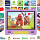 Tablet for Kids 10.1 inch Android 14, 8GB+64GB(TF 1TB) 6000mAh Kids Tablet WiFi6 Parental Control,Face Unlock, 1280 * 800 HD Screen (Purple)