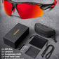 Polarized Sports Sunglasses for Men Women,UV400 Protection Sunglass for Running Cycling Fishing Hiking TR90