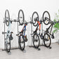 YueTong Vertical Bike Stand, 2 Bike Rack Garage, Upright and Horizontal, Indoor Bicycle Storage for Floor.