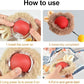 Interactive Cat Toys Ball - 2pcs Automatic Fast Rolling Ball in Play Mat, Hide and Seek Mouse Catching Game, Low-Noise Cat Enrichment Toys in Pouch for Indoor Bored Cats(Heart Patterns - Round)