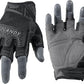 HANDLANDY Fingerless Work Gloves for Men, Padded Half Finger Tactical Mechanics Gloves, Utility Trucker Driver Gloves (Black, Medium (Pack of 1))