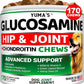 YUMA'S Glucosamine for Dogs - Hip and Joint Supplement for Dogs - 170 Ct - Glucosamine Chondroitin Chews - Joint Pain Relief Supplement with MSM - Advanced Health - Mobility Support - Made in USA