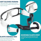 BLUE CUT Safety Outdoor Sports Goggles Unisex Anti Fog Ideal For Basketball Racquetball