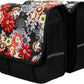 BikyBag Classic CL - Bike Double Bag, Stylish and Colorful Double Panniers (Red Meadow)