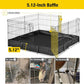 Aivituvin Pet Playpen Guinea Pig Cage Small Animal Rabbit Exercise Pen with Waterproof Floor Liner - Extension Playpen ONLY