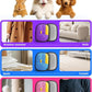 2025 Thickened Electrostatic Pet Hair Removal Gloves (2 Pcs) - Reusable Strong Grooming Gloves for Cats & Dogs, Hair Remover for Couch, Furniture, Carpet, Car Seats & Clothing (Purple)