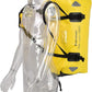 WILD HEART Waterproof Motorcycle Duffel Bag PVC500D Double-bottom With Rope Straps and Inner Pocket 40L 66L 100L for Kayaking, Camping, Boating,Motorcycle