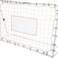 Franklin Sports Soccer Rebounder - Tournament Steel Rebounding Net - Perfect for Backyard Practice and Training - 12' x 6' & 6' x 4'