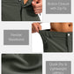 Pudolla Men's Hiking Cargo Shorts 9" Lightweight Outdoor Work Shorts for Men Travel Golf Camping Casual with 5 Zipper Pockets